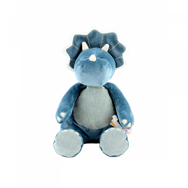 Peluche ops bleu - 25 cm Noukies