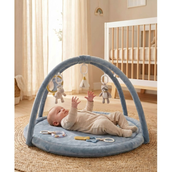 Tapis d’éveil avec arches verdi Noukies