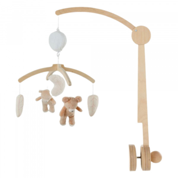 Mobile musical bras bois - lily Noukies