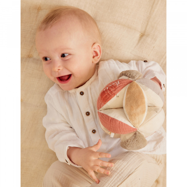 Balle de préhension multicolore Noukies