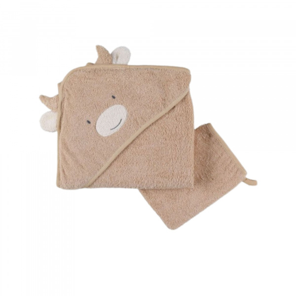 Set de bain absorbant en fluffy, orso & lily Noukies