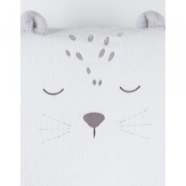 Matelas à langer 45x67 cm avec housse écru/gris clair Noukies