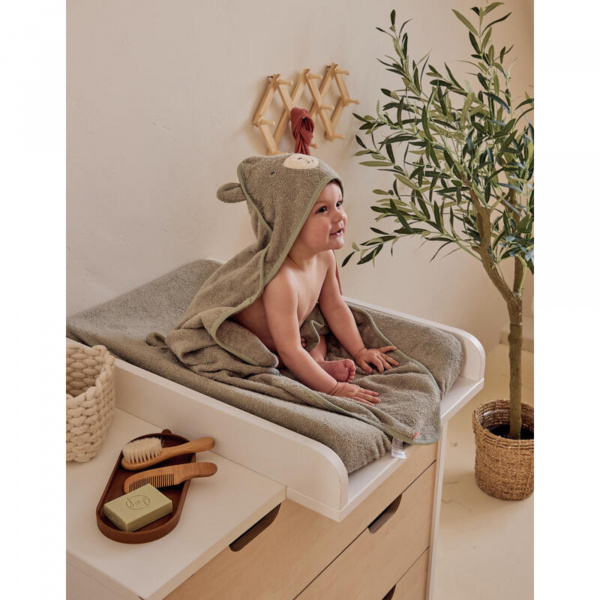 Matelas à langer 45x67 cm avec housse élastique absorbante orso Noukies