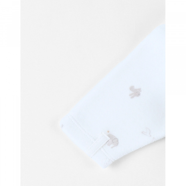 Pyjama velours bali 6 mois moka & snow Noukies