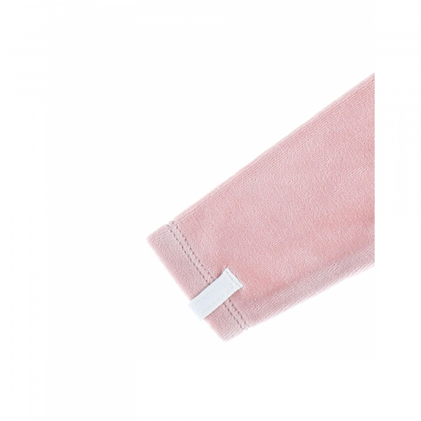 Pyjama bébé en velours tiga rose - 12 mois Noukies