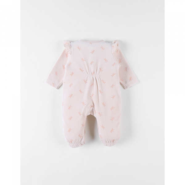 Pyjama bébé en velours popsie 1 mois Noukies