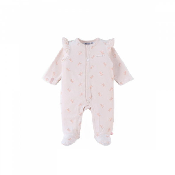 Pyjama 1 pièce velours popsie 9 mois Noukies