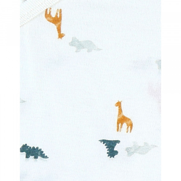 Lot de 2 bodies coton bio manches longues 9 mois - stegi tiga & ops Noukies