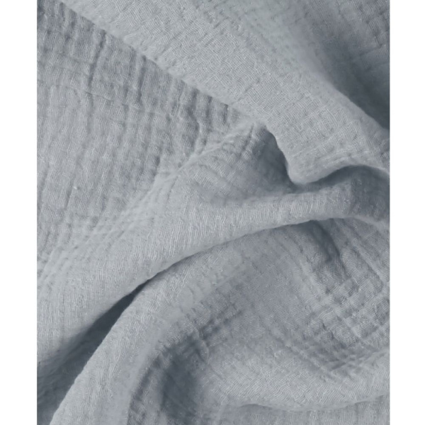 Lot de 3 langes 70 x 70 cm en mousseline de coton bio plumes de lune Noukies