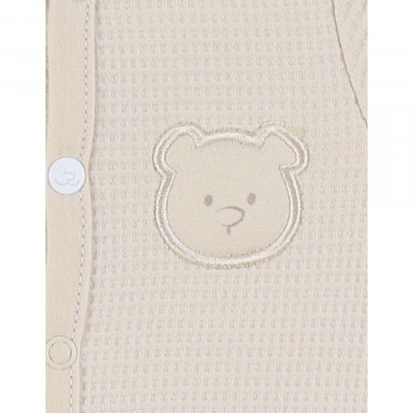 Pyjama dors-bien en coton beige 1m Noukies