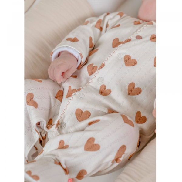Pyjama bébé en jersey coton pointelle - 6m Noukies
