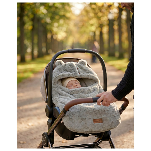 Nid d'ange bébé en groloudoux Noukies