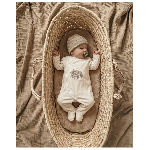 Pyjama bébé de naissance en velours raku Noukies