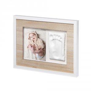 Cadre photo mural my tiny touch bois et blanc