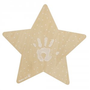 Applique murale étoile avec empreinte