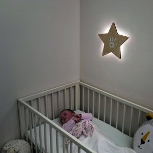 Applique murale personnalisable etoile Baby art