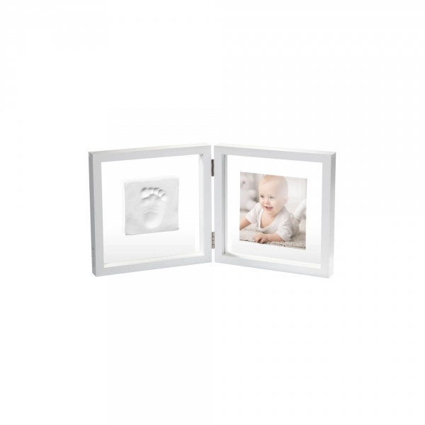 Cadre 2 volets my baby style transparent photo et empreinte
