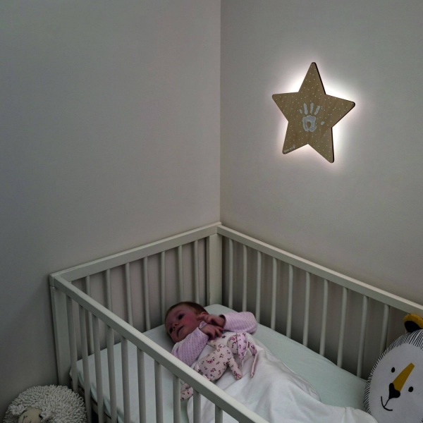 Applique murale personnalisable etoile Baby art