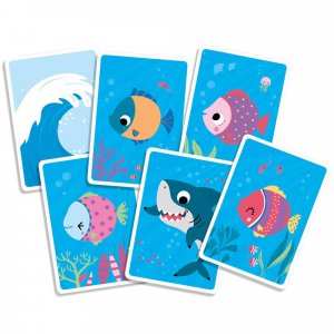 Jeux de cartes - mon premier jeu de gare au requin ! Auzou