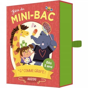 Jeu de cartes - jeu du mini bac Auzou