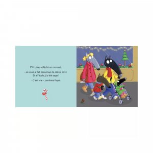 Livre enfant p'tit loup attend le père noël Auzou