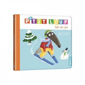 Livre enfant p'tit loup fait du ski Auzou