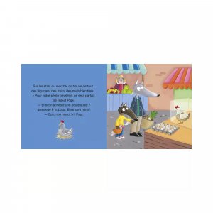 Livre enfant p'tit loup va chez papi et mamie Auzou