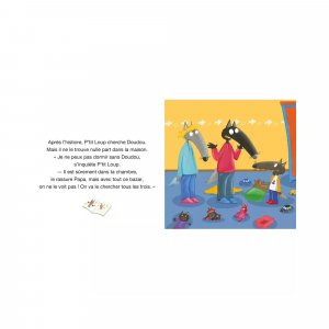 Livre enfant p'tit loup ne veut pas ranger Auzou