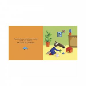 Livre enfant p'tit loup ne veut pas dormir Auzou