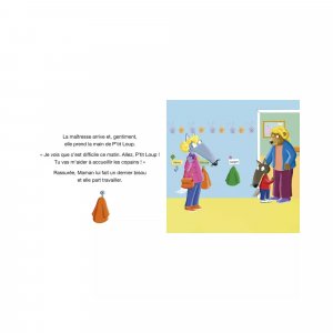 Livre enfant p'tit loup ne veut pas aller à l'école Auzou