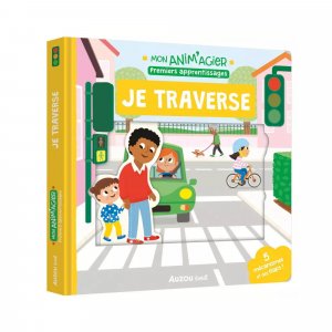Livre enfant je traverse Auzou