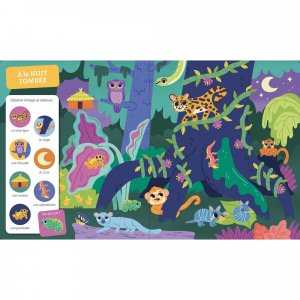 Livre collection cherche et trouve - la jungle et la savane Auzou