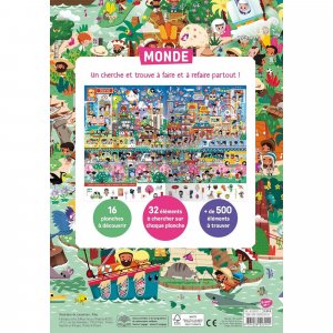 Livre collection cherche et trouve - monde Auzou