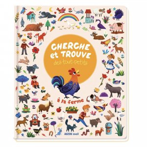 Livre collection cherche et trouve - a la ferme Auzou