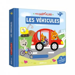 Livre enfant les véhicules Auzou