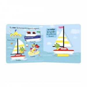 Livre enfant les véhicules Auzou