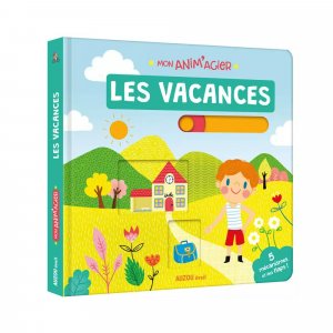 Livre enfant les vacances Auzou