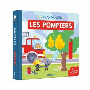Livre enfant les pompiers Auzou
