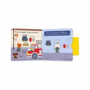 Livre enfant les pompiers Auzou