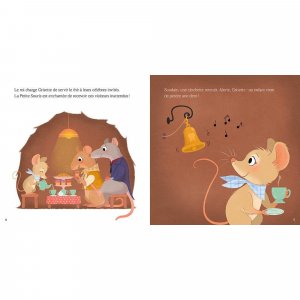 Livre enfant collection grisette - la petit souris part en mission Auzou