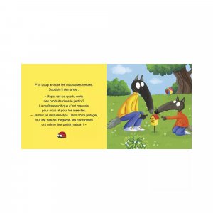 Livre enfant p'tit loup sauve la planète Auzou