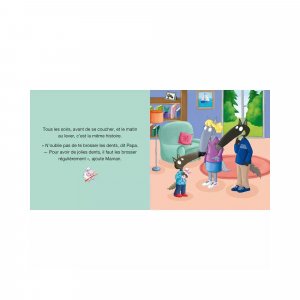 Livre enfant p'tit loup se brosse les dents Auzou