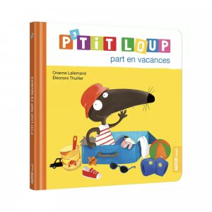 Livre enfant p'tit loup part en vacances Auzou