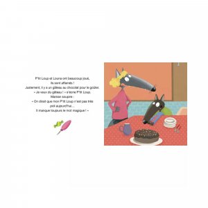 Livre enfant p'tit loup est poli Auzou