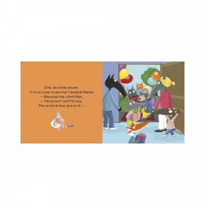 Livre enfant p'tit loup fête son anniversaire Auzou