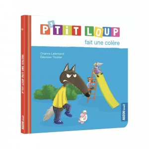 Livre enfant p'tit loup fait une colère Auzou