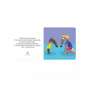 Livre enfant p'tit loup fait une colère Auzou