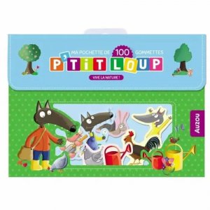 Pochette de gommettes p'tit loup Auzou