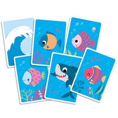 Jeux de cartes - mon premier jeu de gare au requin !