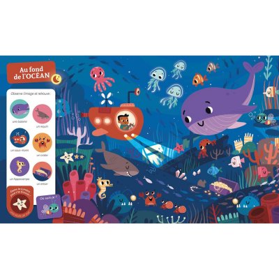 Cherche et trouve des tout-petits - qui brille dans la nuit